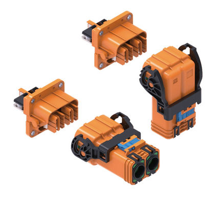 Neopower 2 Pin High Voltage Connector 220A 1000V com HVIL para bateria EV e PDU