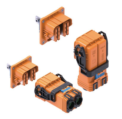 Neopower 2 Pin High Voltage Hybrid Power Connector 400A 1000V com HVIL e blindagem de 360°