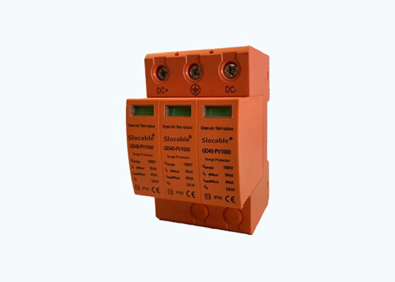 A restauração do IEC T1+2 substitui o tipo do protetor de impulso do interruptor
