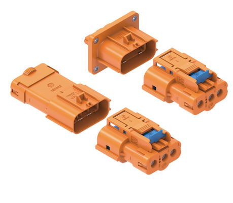 Neopower Secure-Lock 3 Pin Automotive Power & Signal Connector, 800V/16A, impermeável IP67, HVIL
