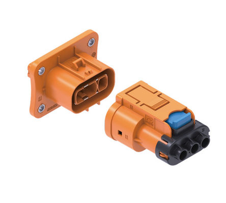 Neopower Conector elétrico de 3 pines de alto desempenho para OBC e BDU, 1000V 40A, IP67