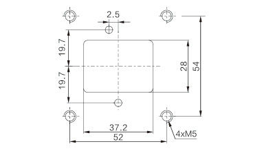 Conector de Alimentação de Alta Corrente Neopower 300A 1000V Automotivo de 2 Pinos com HVIL para Bateria de VE e Controladores de Motor