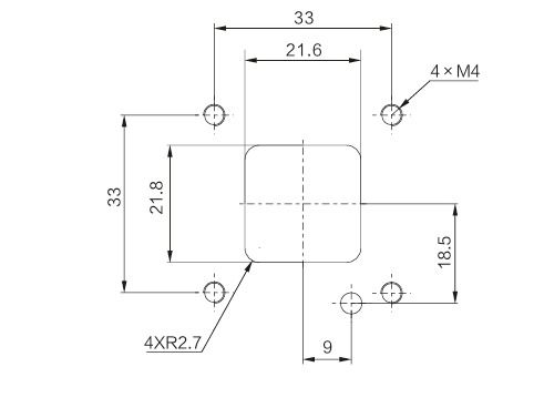 Conector EV Neopower 800V 40A HVIL 2+1 Pinos