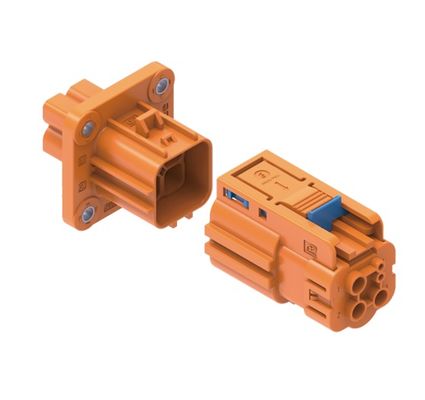 Conector EV Neopower 800V 40A HVIL 2+1 Pinos