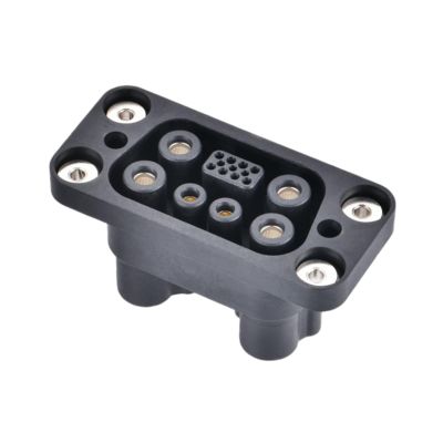 Neopower 240A/120A Stacked Energy Storage Connector Set | 1500V DC Plug & Floating Receptacle