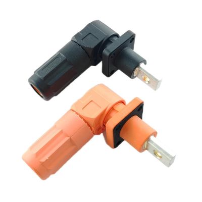 Neopower 120A Right-Angle Fast Charging Plug | 1000V DC Heavy-Duty Connector