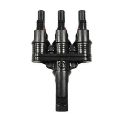 Neopower MC4 One-in-Three Plug & Socket – IP67 Waterproof 3-Way Solar Branch Connector for Photovoltaic Systems